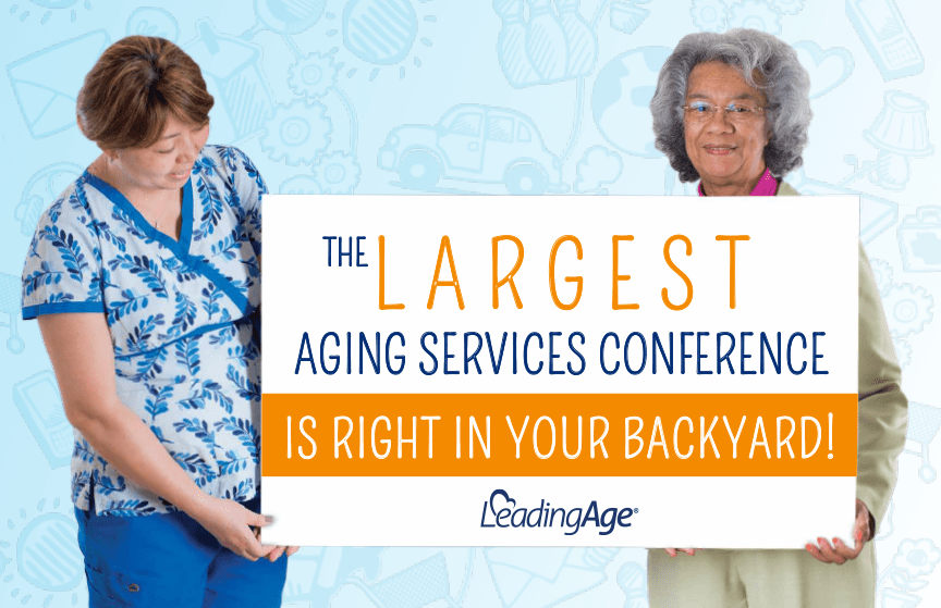 promotional postcard series for association conference, print